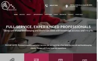 Burr Business Services website