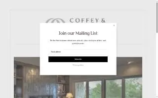 Coffey & Company House of Interiors website