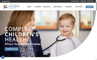 Complete Children's Health website