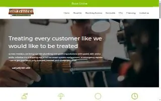 Fast Freddy's Plumbing website