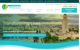 Lincoln Weight Loss website