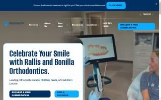 Rallis & Bonilla Orthodontics website