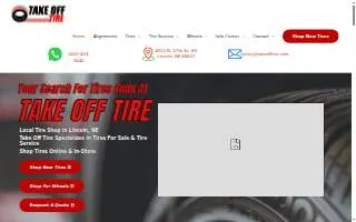 Take Off Tire website