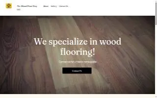 The Wood Floor Guy website