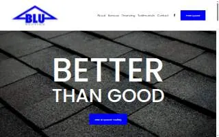 Blu-Roofing website