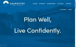 CalmWater Financial Group website