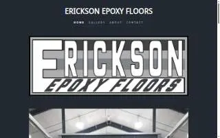 Erickson Epoxy Floors website