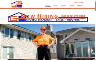 Guarantee Roofing & Sheet Metal, Inc website