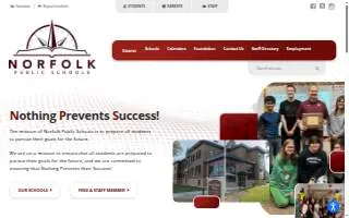 Norfolk Public Schools website