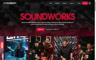 Sound Works website