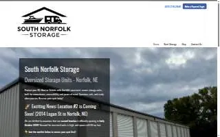 South Norfolk Storage website