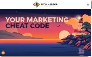 Tech Harbor Digital website