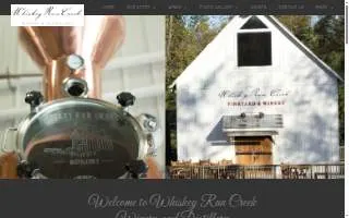 Whiskey Run Creek Vineyard & Winery of Norfolk website