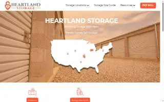 Heartland Storage of North Platte website
