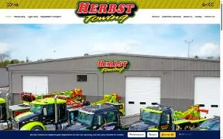 Herbst Towing website