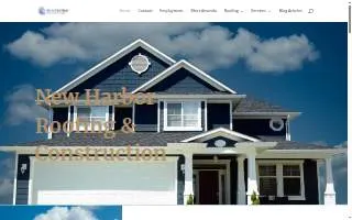 New Harbor Roofing & Construction® LLC website