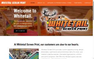 Whitetail Screen Print
