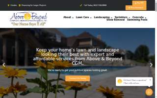Above and Beyond Complete Grounds Maintenance
