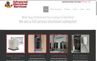Advanced Electrical Services of Omaha website