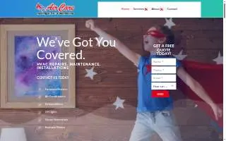 Air Care of Omaha website