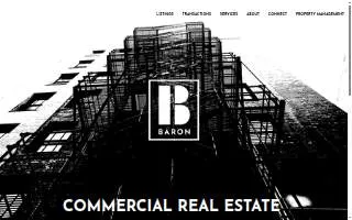 BARON - Commercial Real Estate website