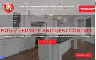 Bug-Z Termite and Pest Control of Omaha website
