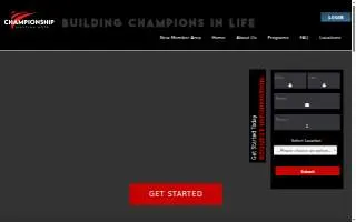 Championship Martial Arts - Omaha website