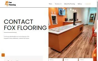 Fox Flooring website