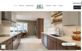 HC Remodel & Design website