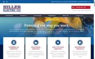 Hiller Electric Co website