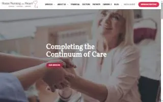 Home Nursing with Heart website