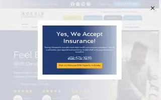 Koenig Chiropractic website