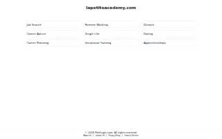 La Petite Academy on Birch Street website
