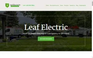 Leaf Electric website