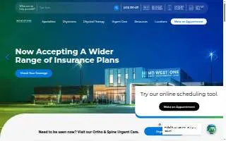 MD West ONE - Fountain Ridge website