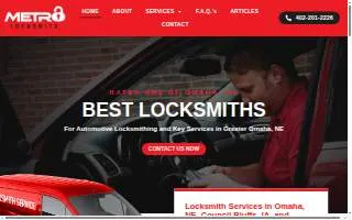 Metro Lock & Safe of Omaha website