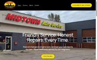 Midtown Auto Service website