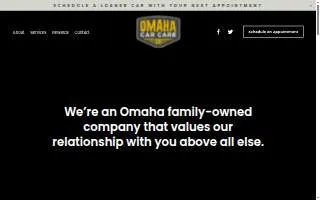 Omaha Car Care website