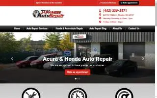 Omaha Japanese Auto Repair website