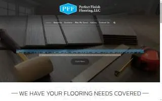 Perfect Finish Flooring of Omaha website