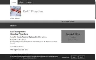 Red D Plumbing website