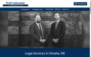 Roth Weinstein, LLC website