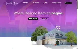 Sprouting Minds Daycare of Omaha website