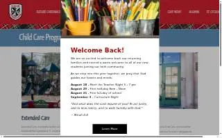 St Cecilias Cathedral Day Care website