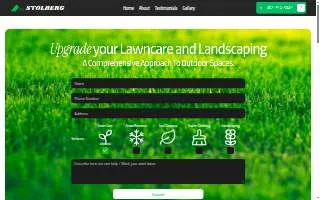 Stolberg Landscaping website
