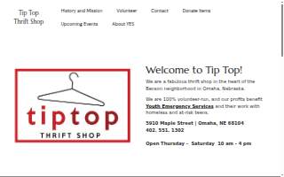 Tip Top Thrift Shop Inc