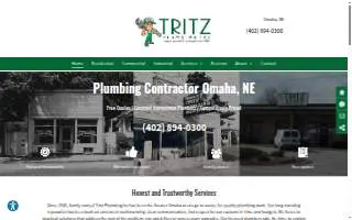 Tritz Plumbing Inc website