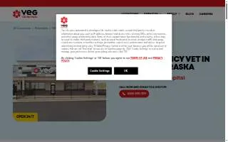 VEG ER for Pets of Omaha website