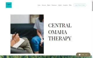 Central Omaha Therapy website