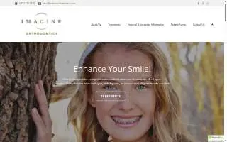Imagine Orthodontics of Papillion website